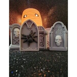 Halloween Tombstone Handmade 100% Soy Pumpkin Spice Scented Wax Melts